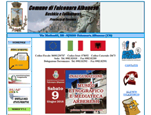 Tablet Screenshot of falconaraalbanese.net